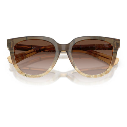Burberry 4469 Beige Check Brown Gradient BE4469 420113 (53)