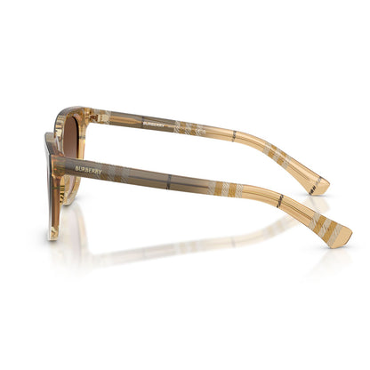 Burberry 4469 Beige Check Brown Gradient BE4469 420113 (53)