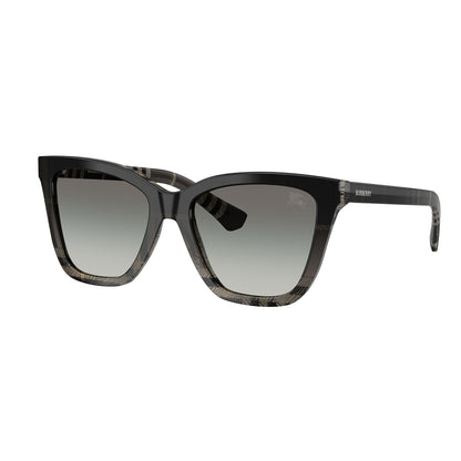 Burberry 4470 Check Sand Dark Brown BE4470 420011 (54)
