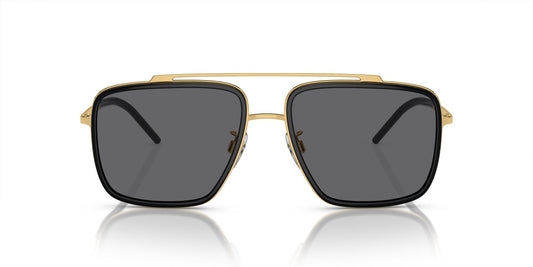 Dolce & Gabbana 2220 Gold/Black Grey (2220 02/81)