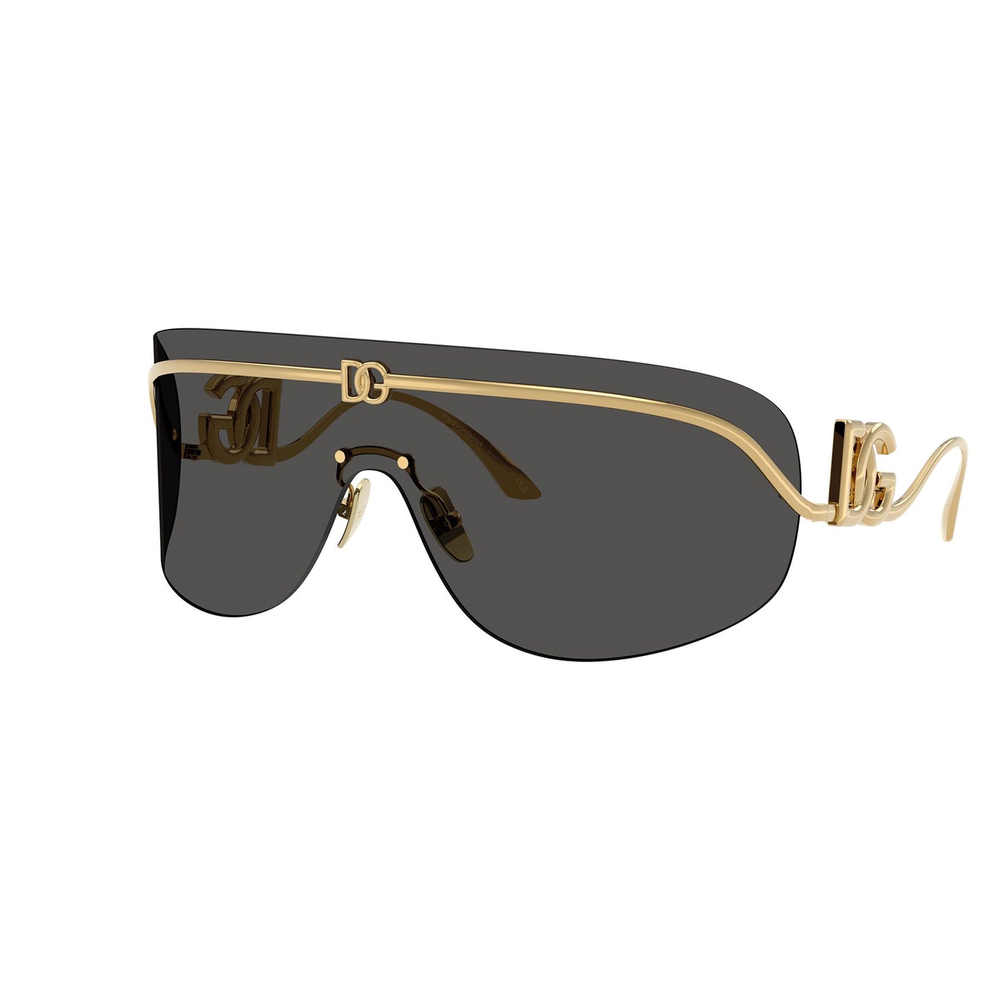Dolce & Gabbana 2320 Gold Dark Grey DG2320 02/87 (40)