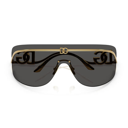 Dolce & Gabbana 2320 Gold Dark Grey DG2320 02/87 (40)
