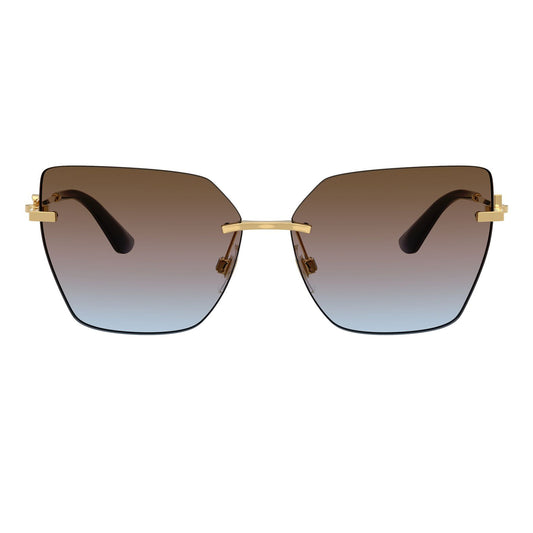 Dolce & Gabbana 2321 Gold Blue Pink Brown Gradient DG2321 02/48 (62)