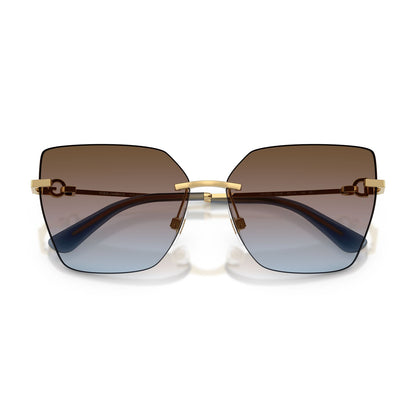 Dolce & Gabbana 2321 Gold Blue Pink Brown Gradient DG2321 02/48 (62)