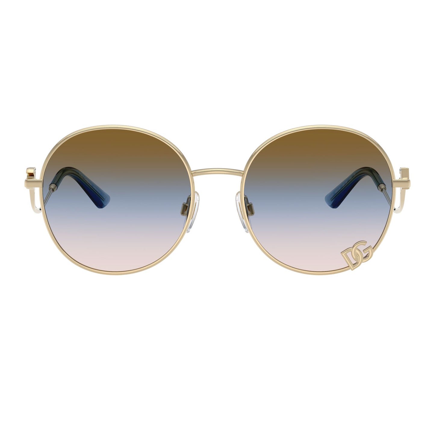 Dolce & Gabbana 2324 Pale Gold Pink Blue Brown Gradient DG2324 488/U6 (56)