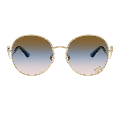Dolce & Gabbana 2324 Pale Gold Pink Blue Brown Gradient DG2324 488/U6 (56)