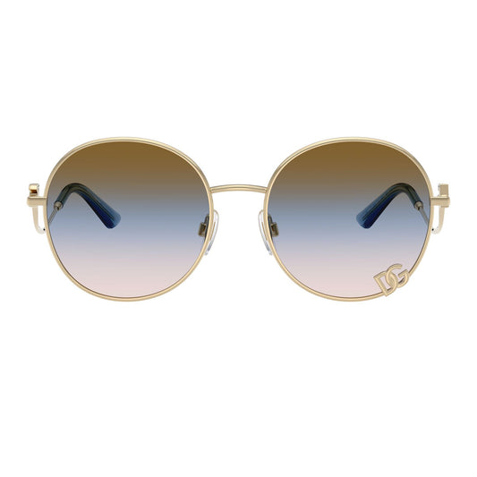 Dolce & Gabbana 2324 Pale Gold Pink Blue Brown Gradient DG2324 488/U6 (56)