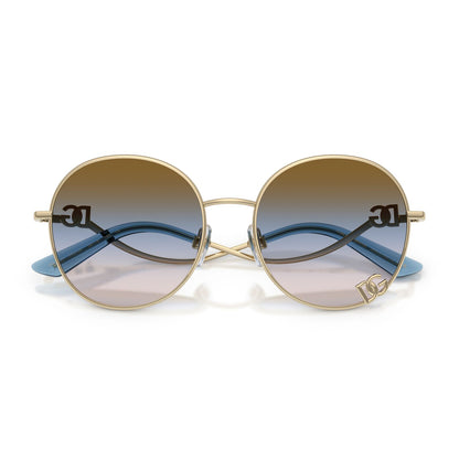 Dolce & Gabbana 2324 Pale Gold Pink Blue Brown Gradient DG2324 488/U6 (56)
