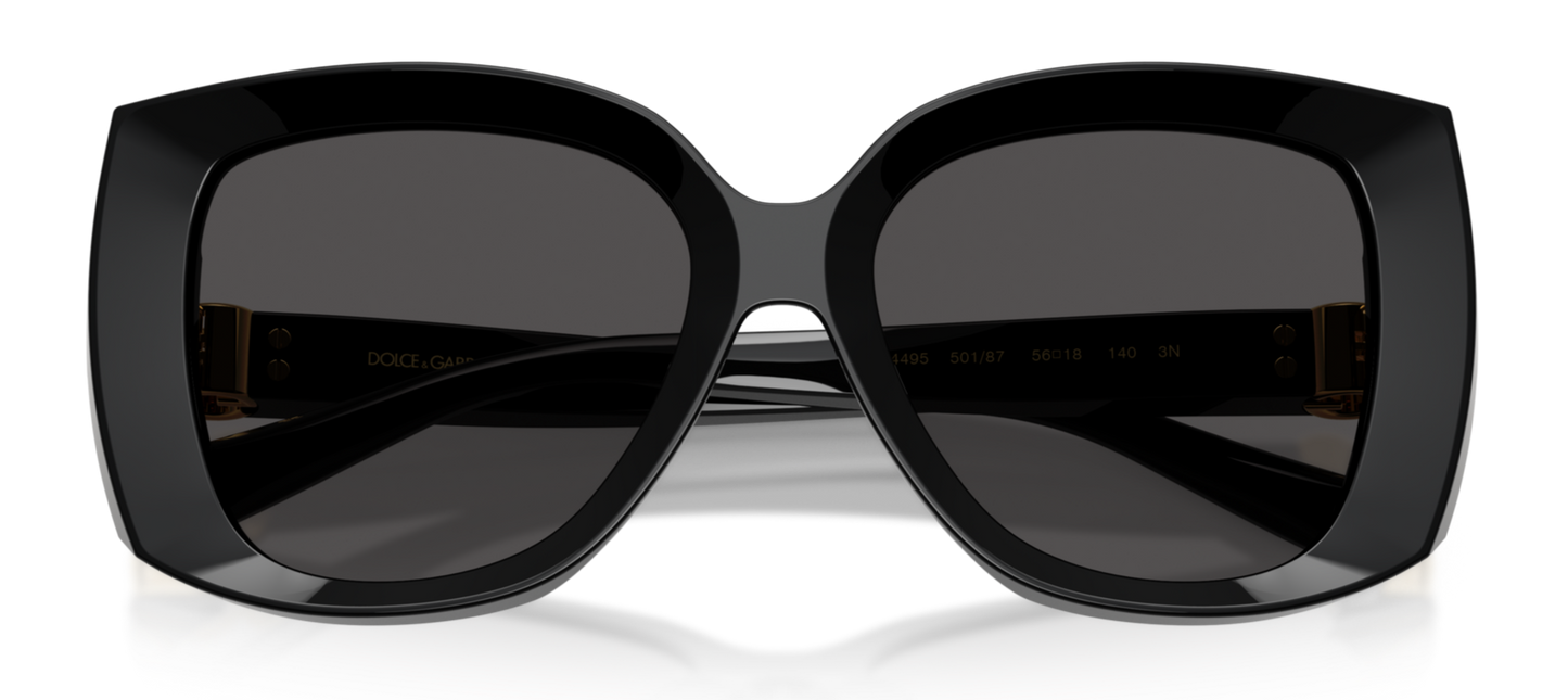 Dolce & Gabbana 4495 Black Dark Grey (4495 501/87)