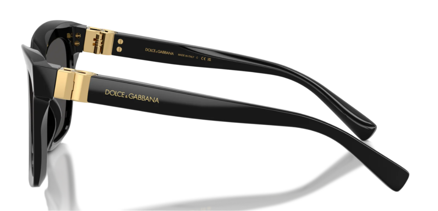 Dolce & Gabbana 4498 Black Dark Grey (4498 501/87)