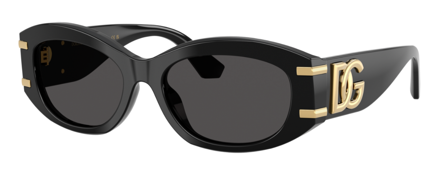 Dolce & Gabbana 4502 Black Dark Grey (4502 501/87)