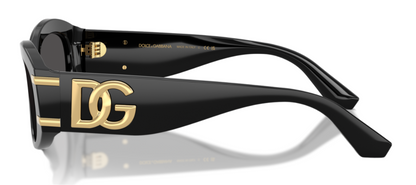 Dolce & Gabbana 4502 Black Dark Grey (4502 501/87)