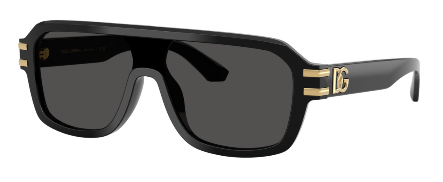 Dolce & Gabbana 4507 Black Dark Grey (4507 501/87)