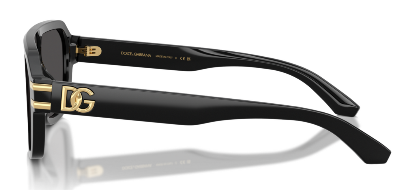 Dolce & Gabbana 4507 Black Dark Grey (4507 501/87)