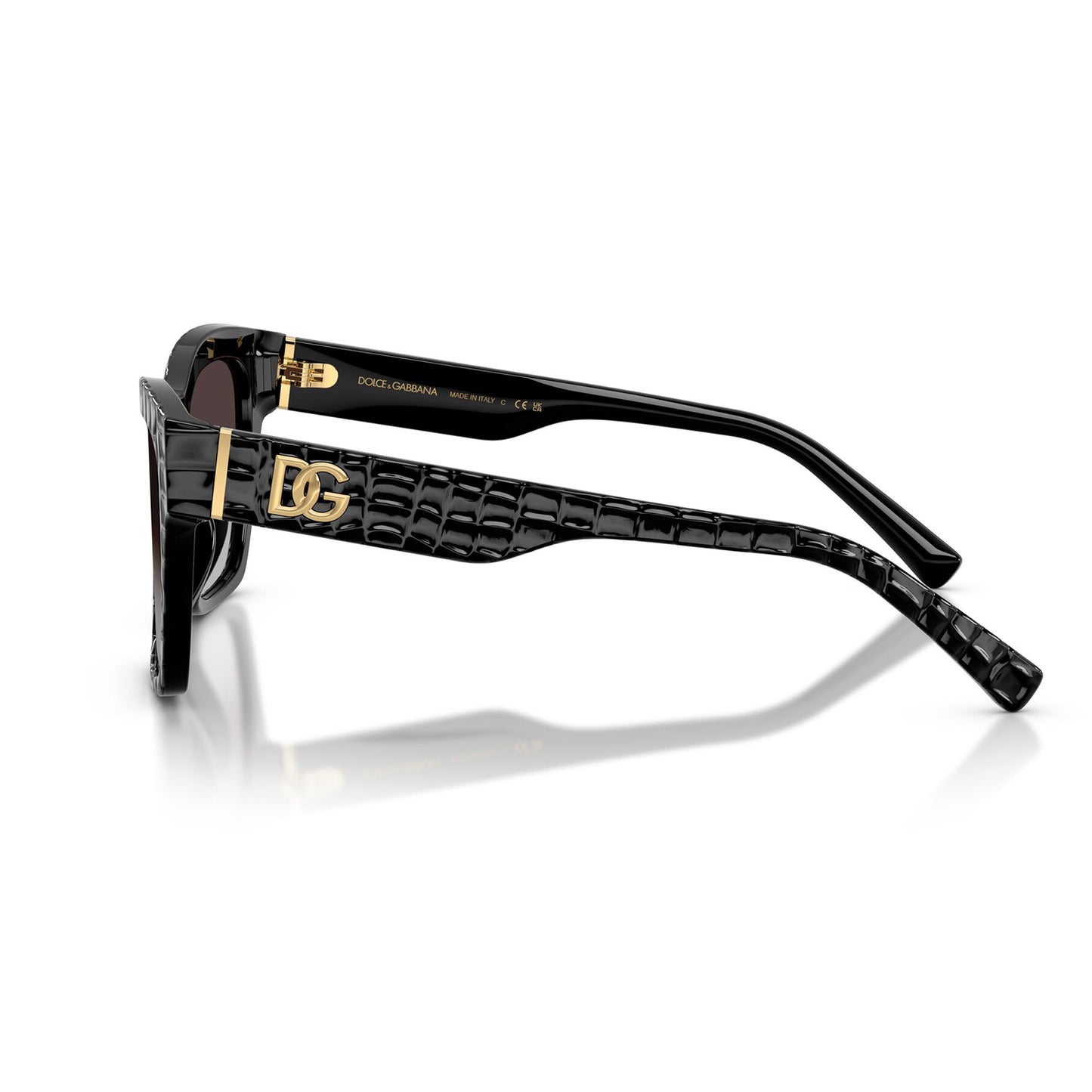 Dolce & Gabbana 4512 Black Texture Cocco Grey Gradient DG4512 32888G (53)