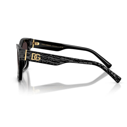 Dolce & Gabbana 4512 Black Texture Cocco Grey Gradient DG4512 32888G (53)