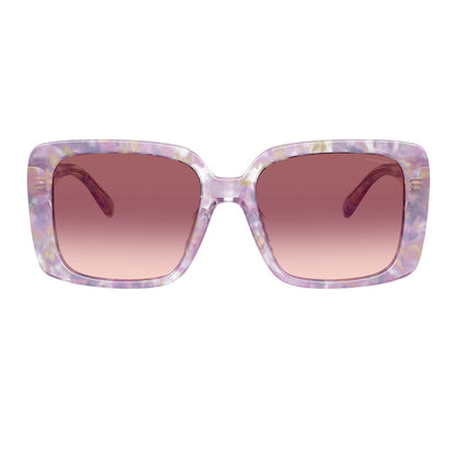 Coach CAD54 Pearlised Purple Watercolour Purple Pink Gradient HC8424U 58677W (54)