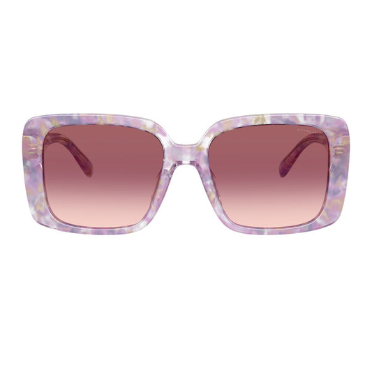 Coach CAD54 Pearlised Purple Watercolour Purple Pink Gradient HC8424U 58677W (54)