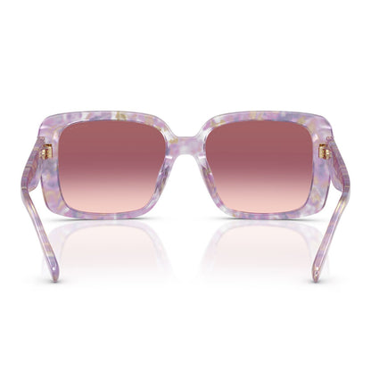 Coach CAD54 Pearlised Purple Watercolour Purple Pink Gradient HC8424U 58677W (54)