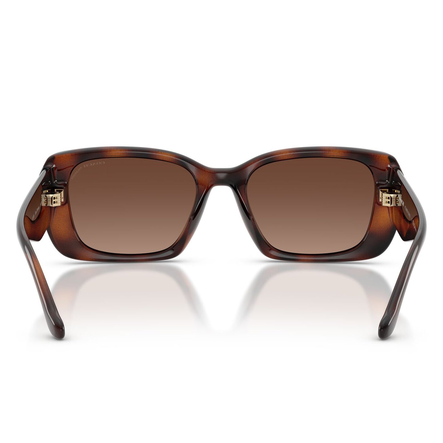 Coach CBY83 Polarised Dark Tortoise Brown Gradient HC8435U 5120T5 (54)