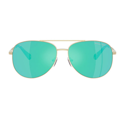 Michael Kors Perledo Polarised Light Gold Blue MK1172 101425 (58)