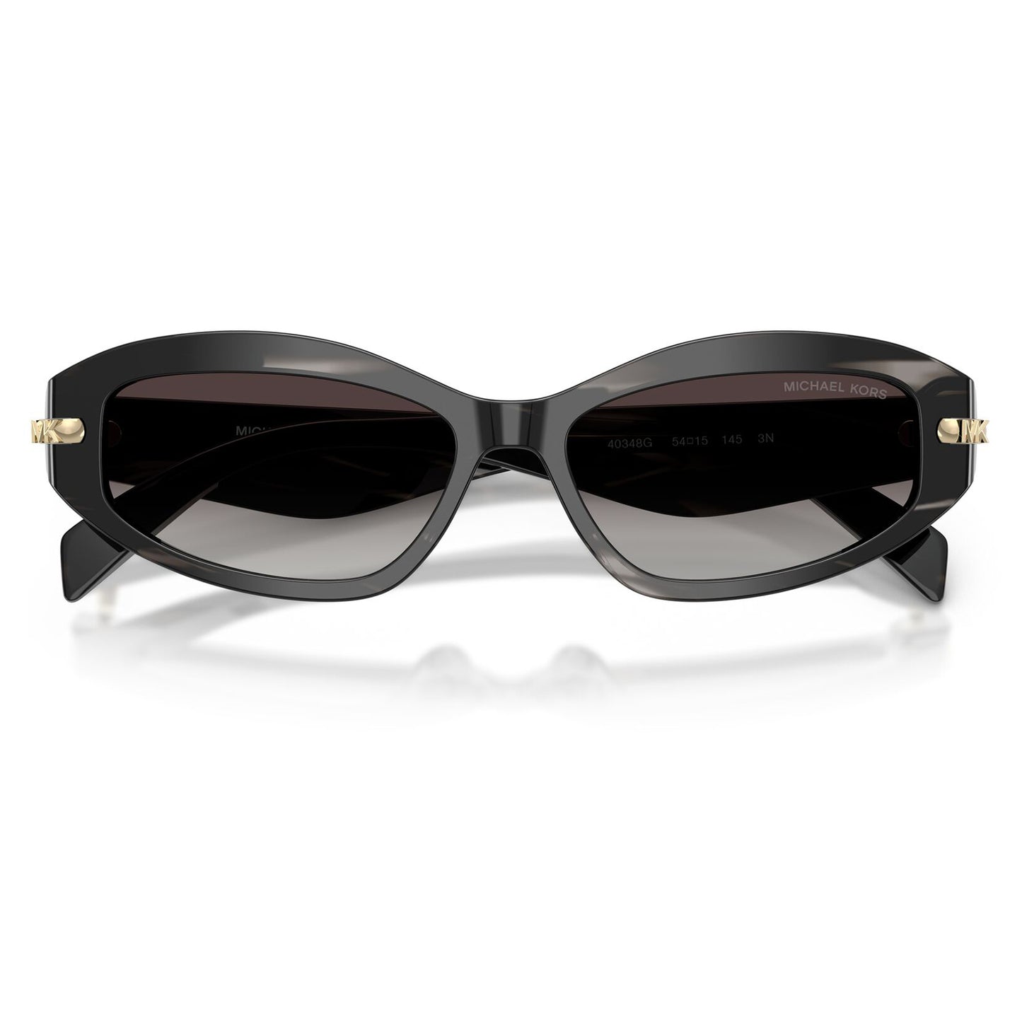 Michael Kors Wilmington Black Horn Light Grey Gradient MK2260D 40348G (54)