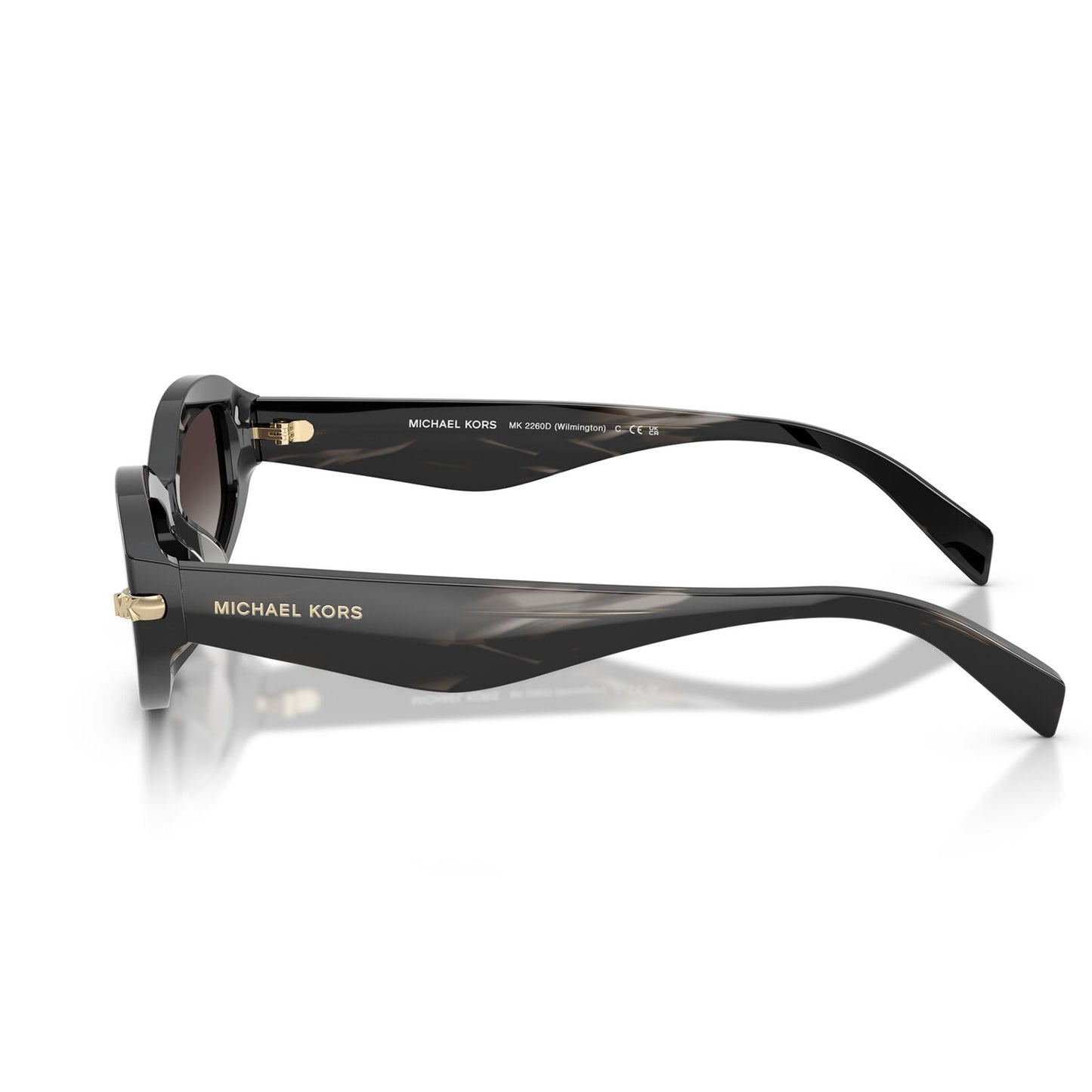 Michael Kors Wilmington Black Horn Light Grey Gradient MK2260D 40348G (54)