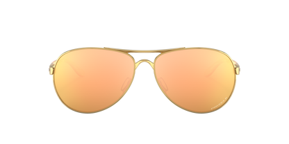 Oakley Feedback Polarised Polished Gold Prizm Rose Gold (4079 37)