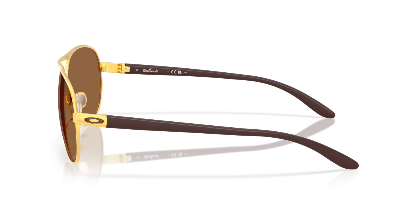 Oakley Feedback Satin Gold Prizm Bronze (4079 51)