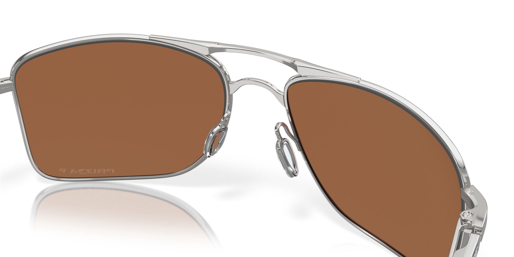 Oakley Gauge 8 Polarised Sunglasses - Polished Chrome – Great