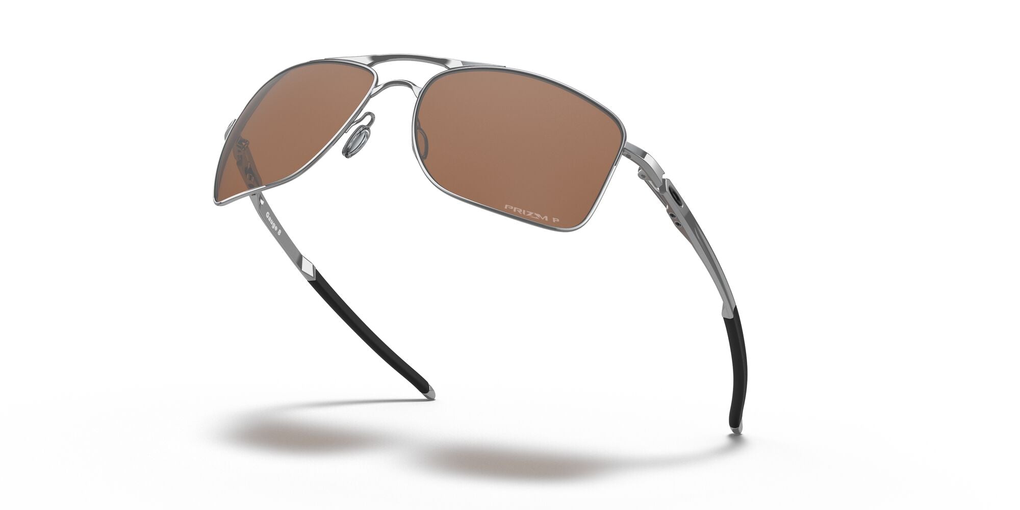 Oakley Gauge 8 Polarised Sunglasses - Polished Chrome – Great