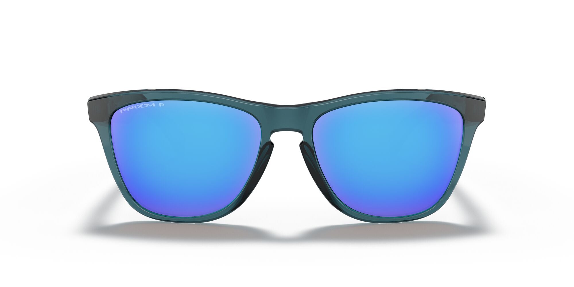 Oakley Frogskins Sunglasses | Crystal Black Prizm Sapphire