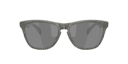 Oakley Frogskins Matte Grey Ink Fingerprint Prizm Black (9013 M0)