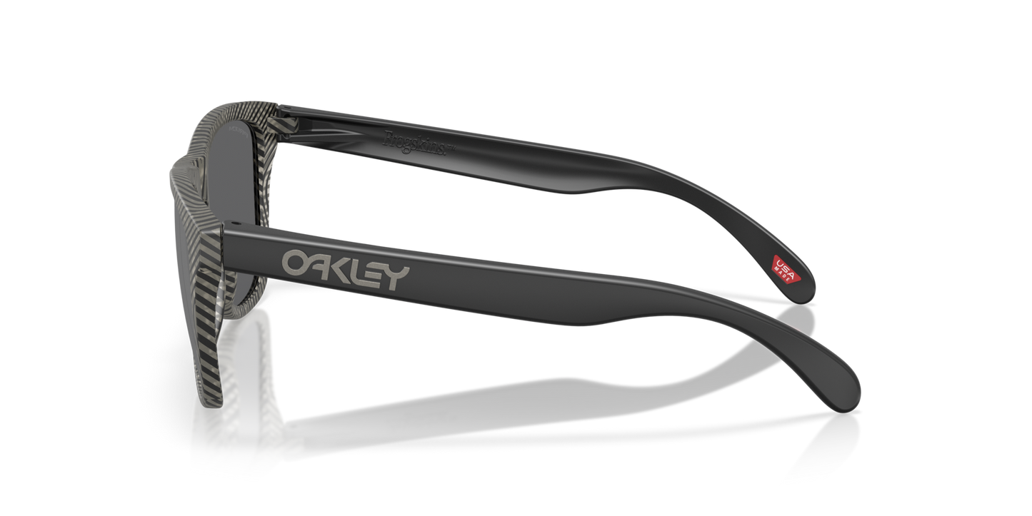 Oakley Frogskins Matte Grey Ink Fingerprint Prizm Black (9013 M0)