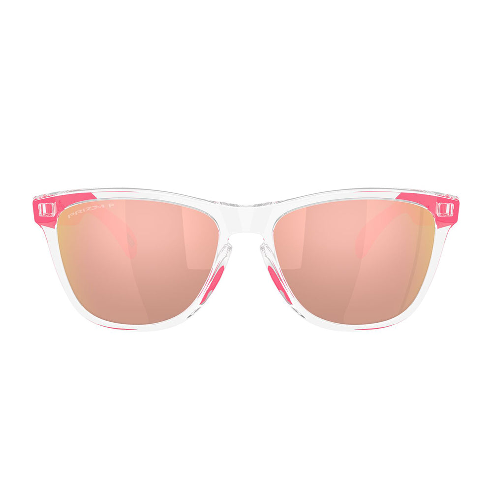 Oakley Frogskins Polarised Clear Prizm Rose Gold OO9013 M9 (55)