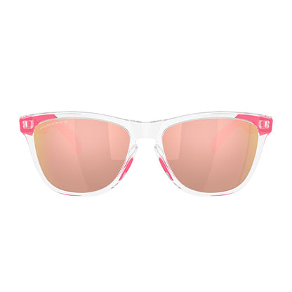 Oakley Frogskins Polarised Clear Prizm Rose Gold OO9013 M9 (55)