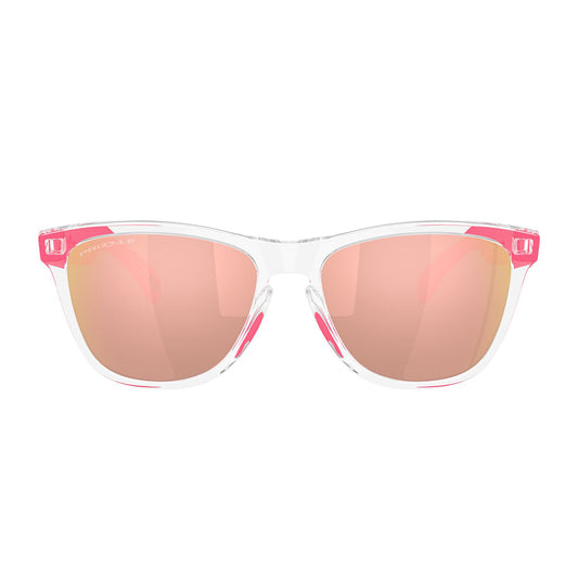 Oakley Frogskins Polarised Clear Prizm Rose Gold OO9013 M9 (55)