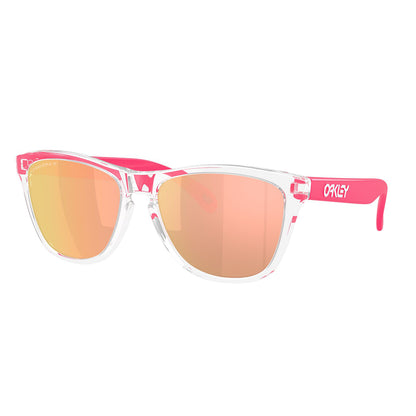 Oakley Frogskins Polarised Clear Prizm Rose Gold OO9013 M9 (55)