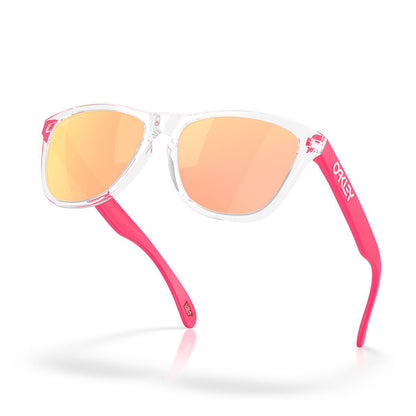 Oakley Frogskins Polarised Clear Prizm Rose Gold OO9013 M9 (55)