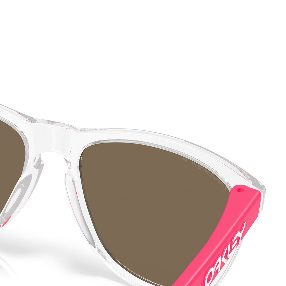 Oakley Frogskins Polarised Clear Prizm Rose Gold OO9013 M9 (55)
