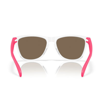 Oakley Frogskins Polarised Clear Prizm Rose Gold OO9013 M9 (55)