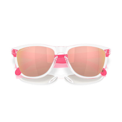 Oakley Frogskins Polarised Clear Prizm Rose Gold OO9013 M9 (55)