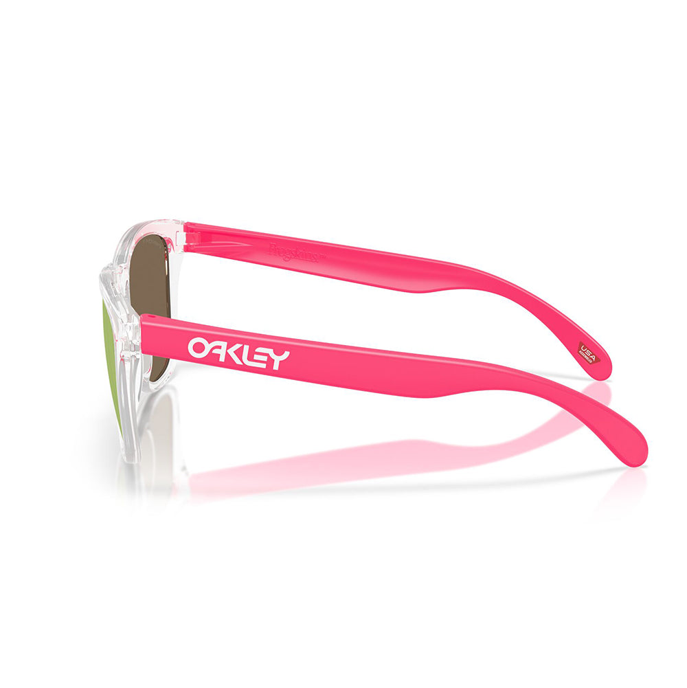 Oakley Frogskins Polarised Clear Prizm Rose Gold OO9013 M9 (55)