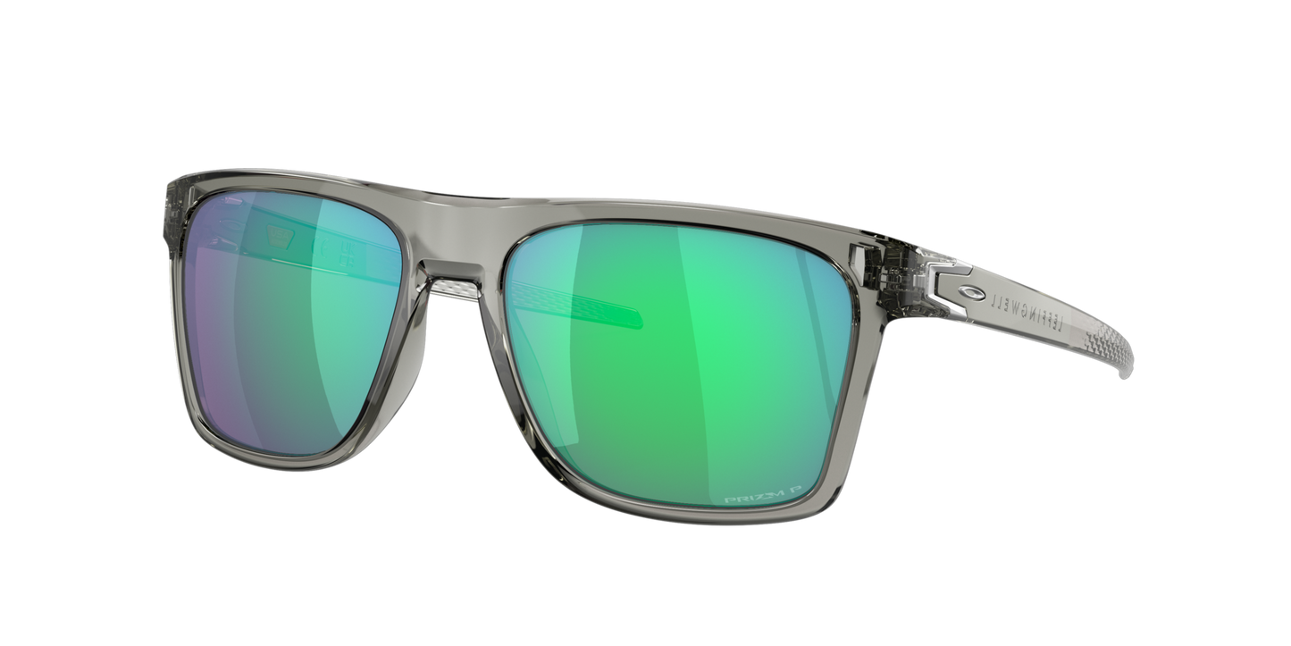 Oakley Leffingwell Polarised Grey Ink Prizm Jade (9100 10)