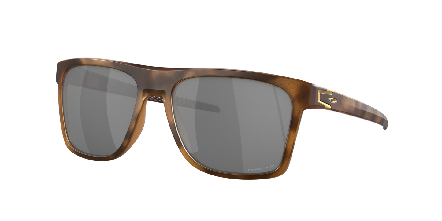 Oakley Leffingwell Polarised Matte Brown Tortoise Prizm Black (9100 18)