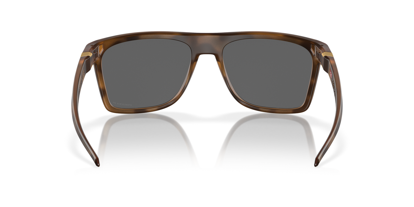 Oakley Leffingwell Polarised Matte Brown Tortoise Prizm Black (9100 18)