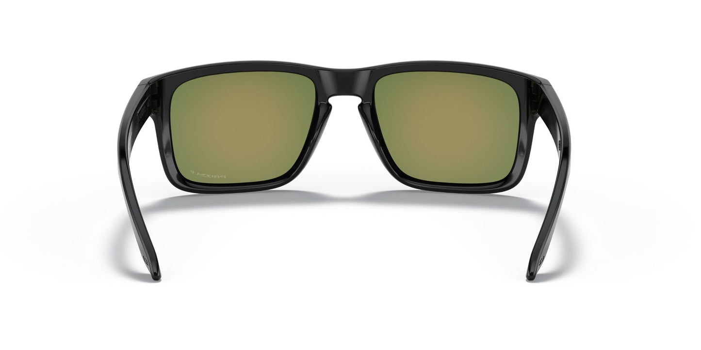 Oakley Holbrook Polarised Polished Black Prizm Ruby (9102 F1)