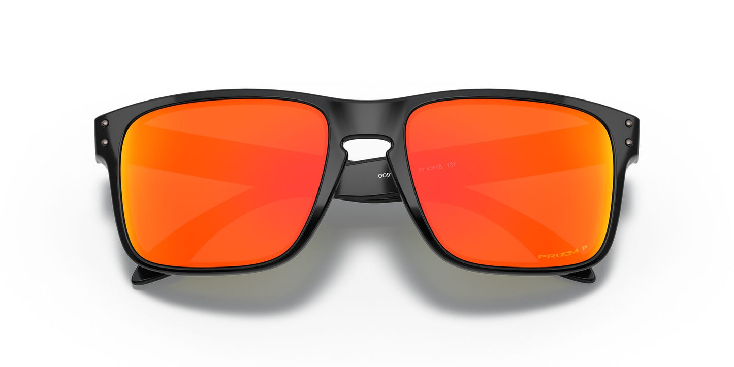 Oakley Holbrook Polarised Polished Black Prizm Ruby (9102 F1)