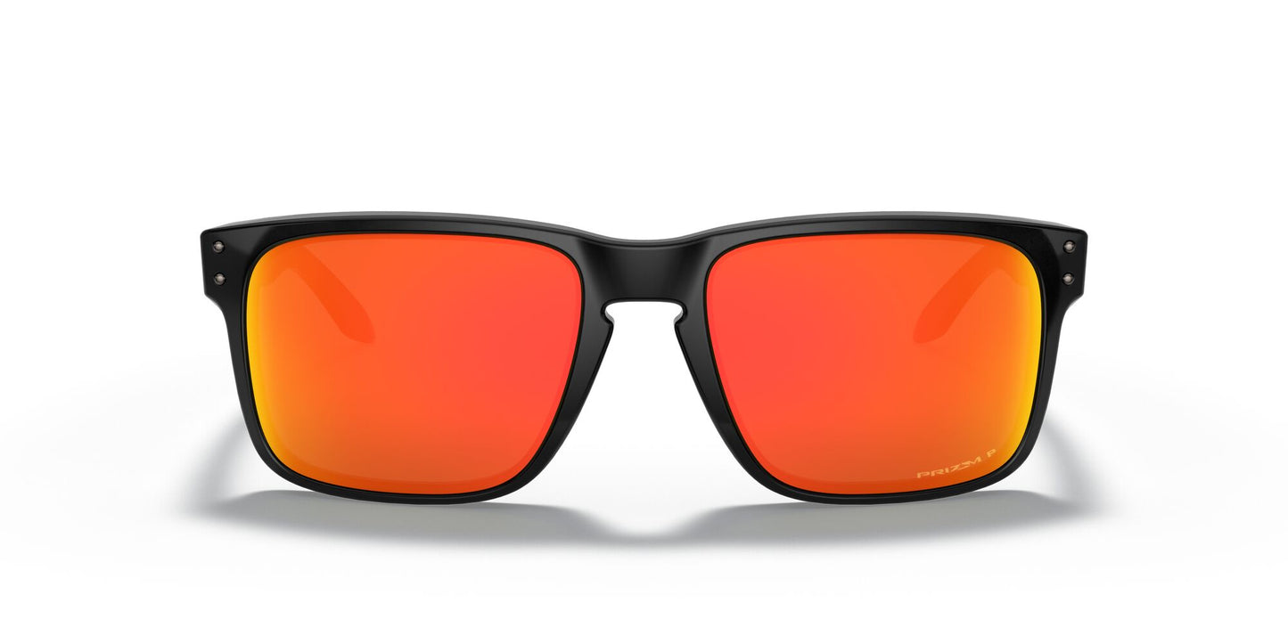Oakley Holbrook Polarised Polished Black Prizm Ruby (9102 F1)