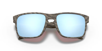 Oakley Holbrook Polarised Woodgrain Prizm Deep H20 (9102-J9)